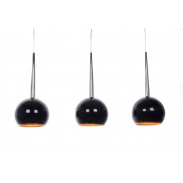 LAMPA POTRÓJNY ZWIS AURORA W3 BLACK LAMPA POTRÓJNY ZWIS AURORA W3 BLACK