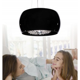 LAMPA NOWOCZESNA DISPOSA D40 BLACK LAMPA NOWOCZESNA DISPOSA D40 BLACK