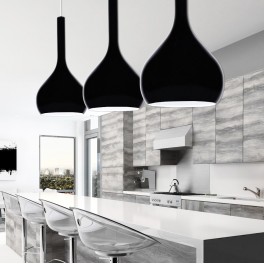 LAMPA WISZĄCA SZKLANA TIAGO BLACK LAMPA WISZĄCA SZKLANA TIAGO BLACK