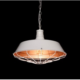 LOFT INDUSTRIALNA LAMPA ARIGIO D45 WHITE LOFT INDUSTRIALNA LAMPA ARIGIO D45 WHITE