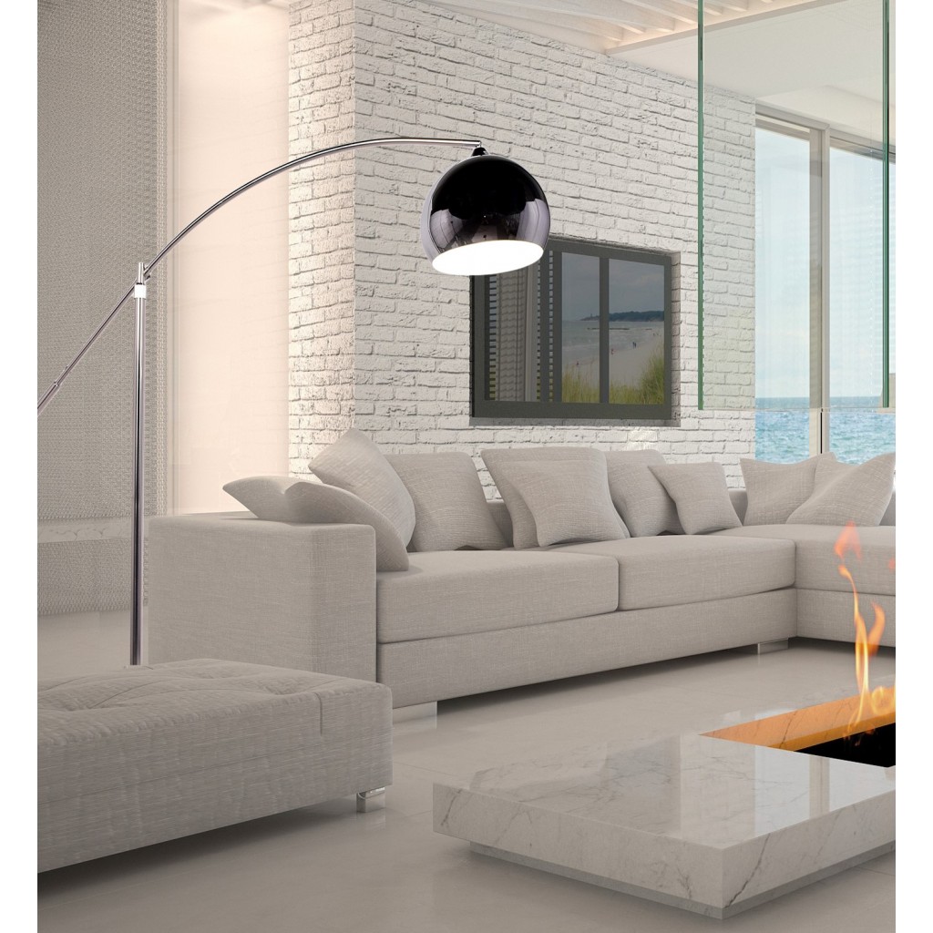Lampa Stojąca Podłogowa Evolio Chrom Lumina Decopl